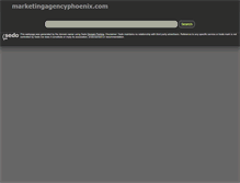 Tablet Screenshot of marketingagencyphoenix.com